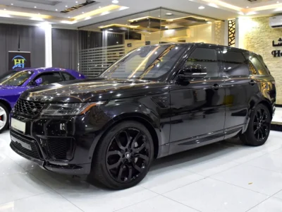 2021 Land Rover Range Rover Sport HSE 6 Cylinders Petrol Engine Black SUV American Specs
