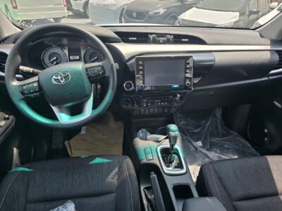 2026 Toyota Hilux 2.4 Litres 4 Cylinders Diesel Engine Grey Black Pickup Truck GCC Specs