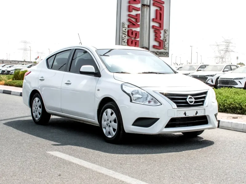 2023 Nissan Sunny SE 1.5 Litres 4 Cylinders Petrol Engine White Beige Sedan GCC Specs
