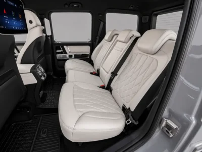 2025 Mercedes-Benz G-Class G 63 AMG 4.0L V8 Biturbo Petrol Engine Grey White SUV GCC Specs