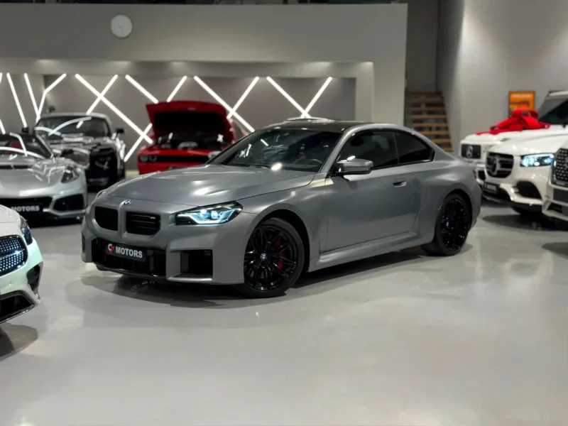 2024 BMW M2 Standard 3.0L BMW M TwinPower Turbo Inline-6 Engine Grey Black Coupe GCC