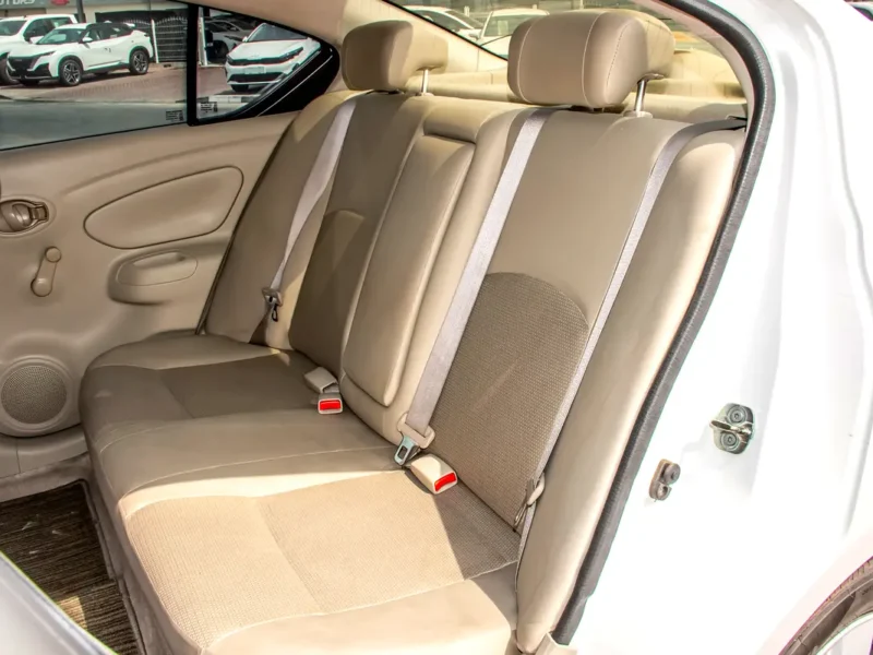 2023 Nissan Sunny SE 1.5 Litres 4 Cylinders Petrol Engine White Beige Sedan GCC Specs