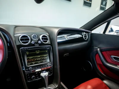 2015 Bentley Continental GT 4.0L Twin-Turbocharged V8 Petrol Engine White Red Coupe GCC