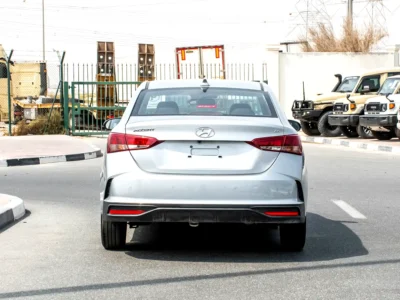 2023 Hyundai Accent SEL 1.6 Litres 4 Cylinders Petrol Engine Silver White Sedan GCC Specs
