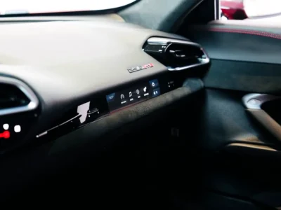 2023 Ferrari 296 GTB Standard 3.0-liter Twin-Turbocharged V6 Hybrid Engine Red Black Coupe