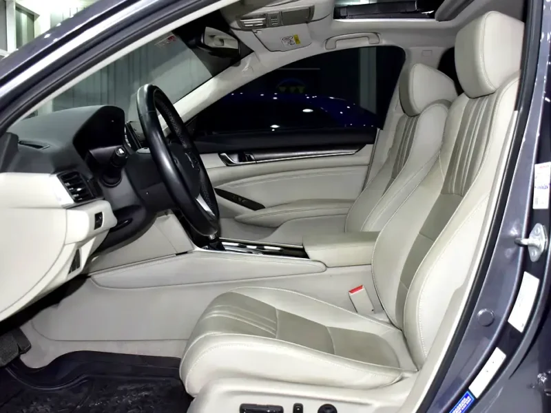 2022 Honda Accord EX-L 4 Cylinders Petrol Engine Grey Beige Sedan GCC Specs Automatic