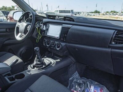 2026 Toyota Hilux 2.4 Litres 4 Cylinders Diesel Engine Dark Grey Black Pickup Truck GCC Specs