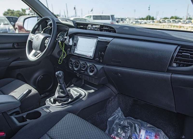 2026 Toyota Hilux 2.4 Litres 4 Cylinders Diesel Engine Dark Grey Black Pickup Truck GCC Specs