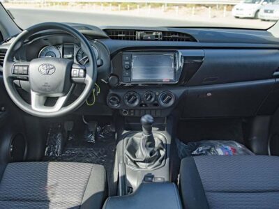 2026 Toyota Hilux 2.4 Litres 4 Cylinders Diesel Engine Dark Grey Black Pickup Truck GCC Specs