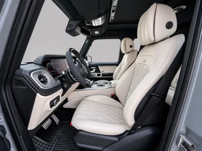 2025 Mercedes-Benz G-Class G 63 AMG 4.0L V8 Biturbo Petrol Engine Grey White SUV GCC Specs