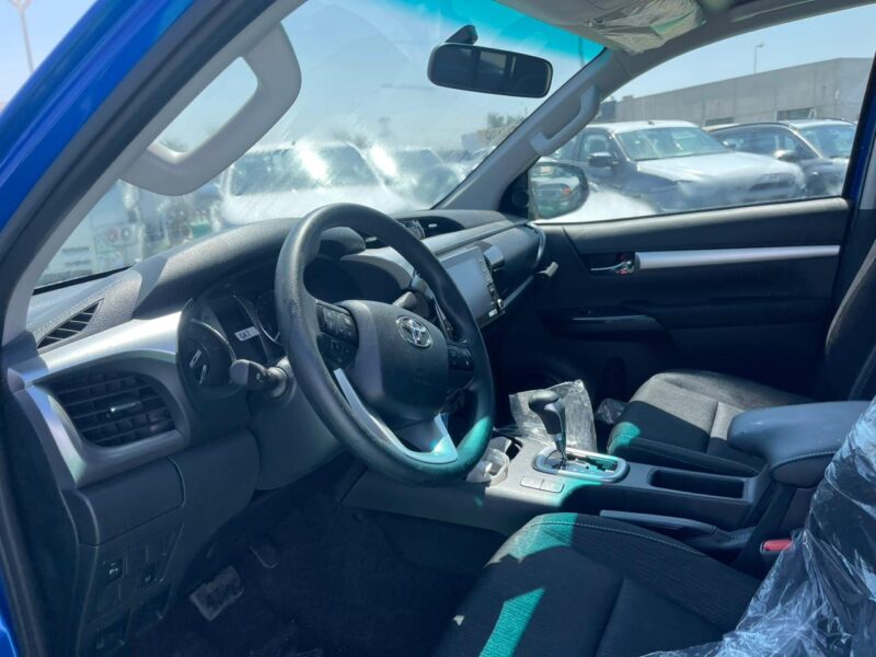 2026 Toyota Hilux 2.4 Litres 4 Cylinders Diesel Engine Blue Black Pickup Truck GCC Specs