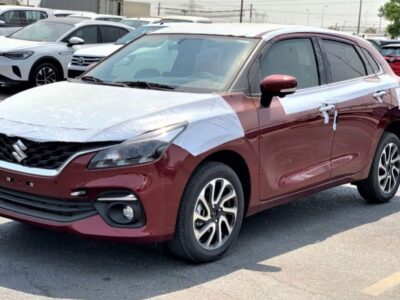 2023 Suzuki Baleno 1.5-liter 4-Cylinder Petrol Engine Red Black Hatchback GCC Specs Automatic