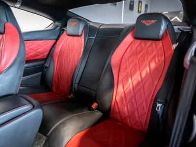 2015 Bentley Continental GT 4.0L Twin-Turbocharged V8 Petrol Engine White Red Coupe GCC
