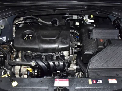 2019 Kia Sportage LX 4 Cylinders Petrol Engine Black tan SUV GCC Specs Automatic Transmission