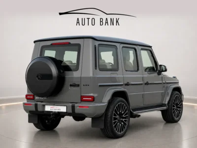 2025 Mercedes-Benz G-Class G 63 AMG 4.0L V8 Biturbo Petrol Engine Grey White SUV GCC Specs