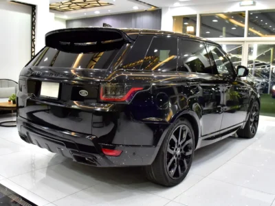 2021 Land Rover Range Rover Sport HSE 6 Cylinders Petrol Engine Black SUV American Specs