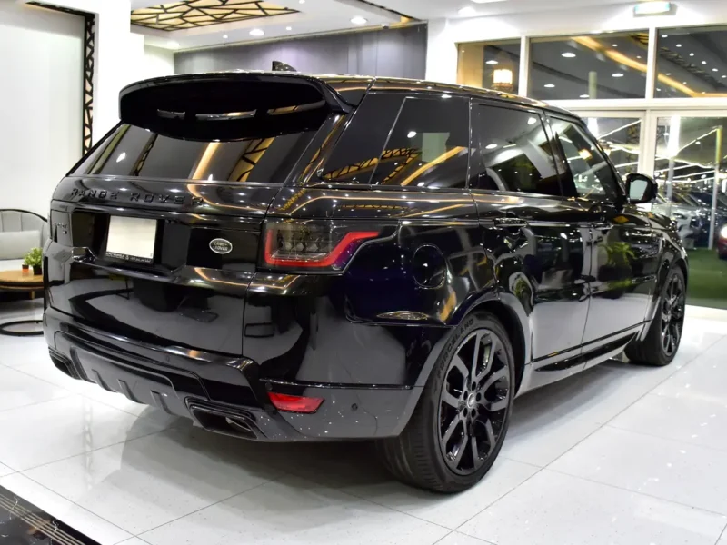 2021 Land Rover Range Rover Sport HSE 6 Cylinders Petrol Engine Black SUV American Specs