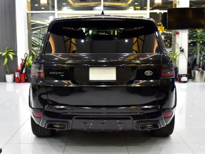 2021 Land Rover Range Rover Sport HSE 6 Cylinders Petrol Engine Black SUV American Specs