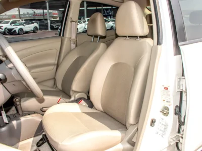 2023 Nissan Sunny SE 1.5 Litres 4 Cylinders Petrol Engine White Beige Sedan GCC Specs