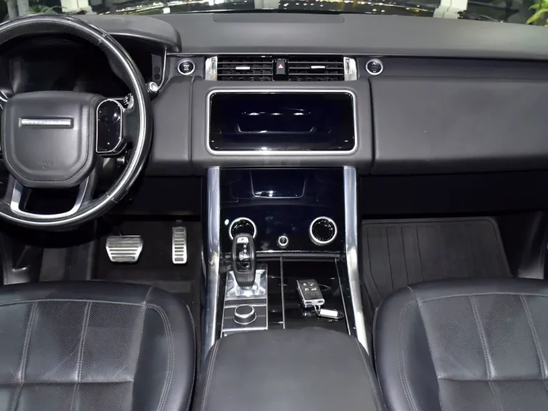 2021 Land Rover Range Rover Sport HSE 6 Cylinders Petrol Engine Black SUV American Specs
