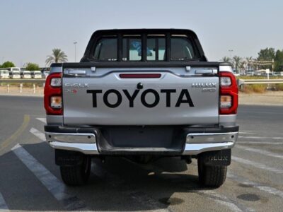 2026 Toyota Hilux 2.4 Litres 4 Cylinders Diesel Engine Metallic Grey Black Pickup Truck GCC Specs