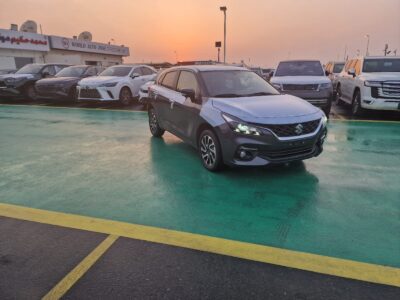 2023 Suzuki Baleno 1.5-liter 4-Cylinder Petrol Engine Grey Black Hatchback GCC Specs Automatic