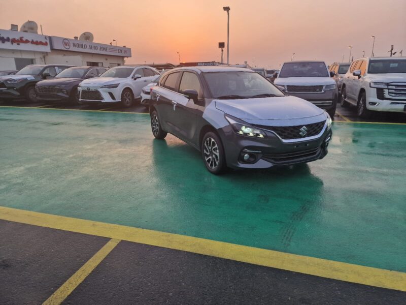 2023 Suzuki Baleno 1.5-liter 4-Cylinder Petrol Engine Grey Black Hatchback GCC Specs Automatic
