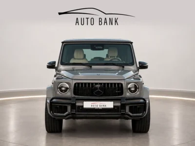2025 Mercedes-Benz G-Class G 63 AMG 4.0L V8 Biturbo Petrol Engine Grey White SUV GCC Specs