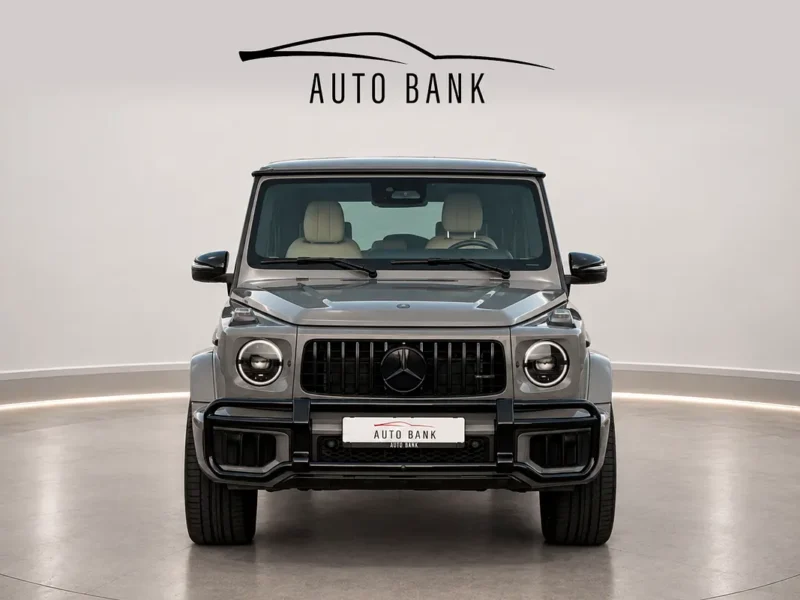 2025 Mercedes-Benz G-Class G 63 AMG 4.0L V8 Biturbo Petrol Engine Grey White SUV GCC Specs