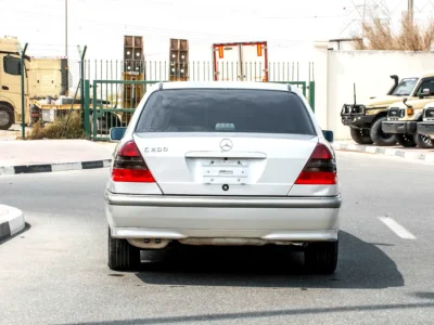 1998 Mercedes-Benz C-Class C200 2.0 Litres 4-cylinder Petrol Engine Silver Black Sedan Automatic