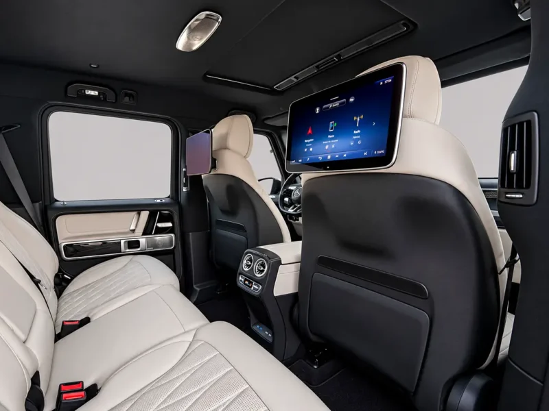 2025 Mercedes-Benz G-Class G 63 AMG 4.0L V8 Biturbo Petrol Engine Grey White SUV GCC Specs