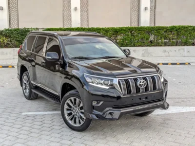 2020 Toyota Prado GXR 2.7 Litres 4 Cylinders Petrol Engine Black Beige SUV EXCELLENT CONDITION