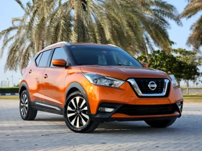 2019 Nissan Kicks SL 4 Cylinders Petrol Engine Orange Black SUV GCC Specs Automatic