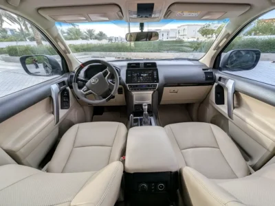 2021 Toyota Prado TXL 2.7 Litres 4 Cylinders Petrol Engine Black Beige SUV EXCELLENT CONDITION