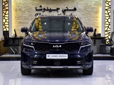 2023 Kia Sorento SX X-Line 3.5 Litres 6 Cylinders Petrol Engine Blue Beige SUV GCC Specs