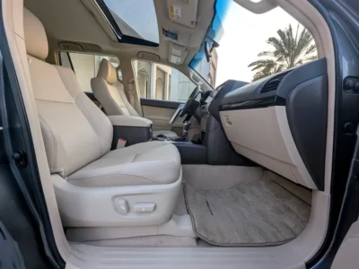 2022 Toyota Prado VXR 4.0 Litres 6 Cylinders Petrol Engine Grey Beige SUV Full Option GCC Specs