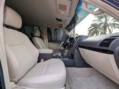 2020 Toyota Prado GXR 2.7 Litres 4 Cylinders Petrol Engine Black Beige SUV EXCELLENT CONDITION