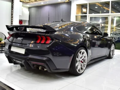 2024 Ford Mustang GT 8 Cylinders Petrol Engine Grey Black Coupe American Specs