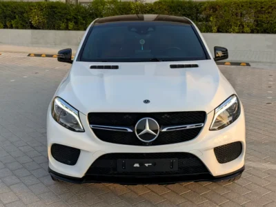 2019 Mercedes-Benz GLE Coupe GLE 43 AMG V6 Biturbo Petrol Engine White Brown SUV GCC