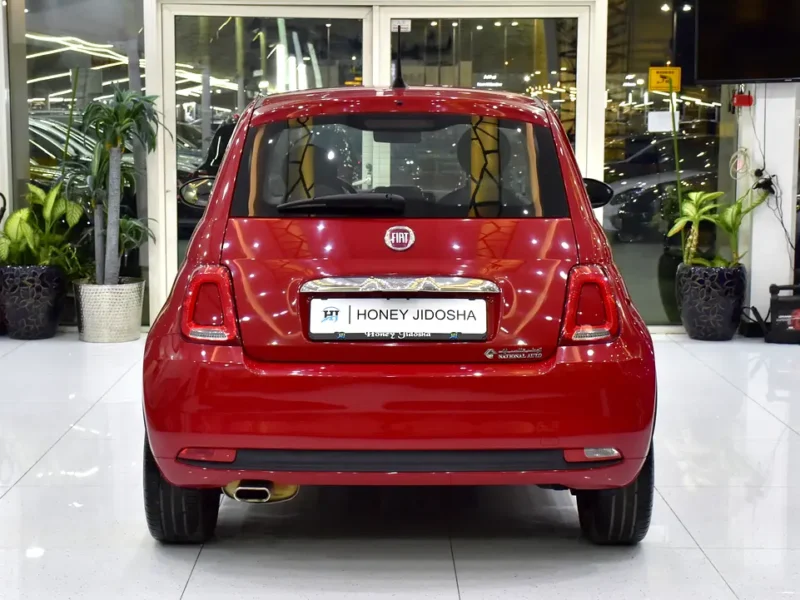 2024 Fiat 500 Dolcevita 4 Cylinders Petrol Engine Red Black Hatchback GCC Specs Automatic