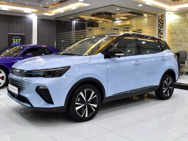 2023 Roewe RX3 Elite 4 Cylinders Hybrid Engine Blue Beige Crossover Chinese Specs Automatic