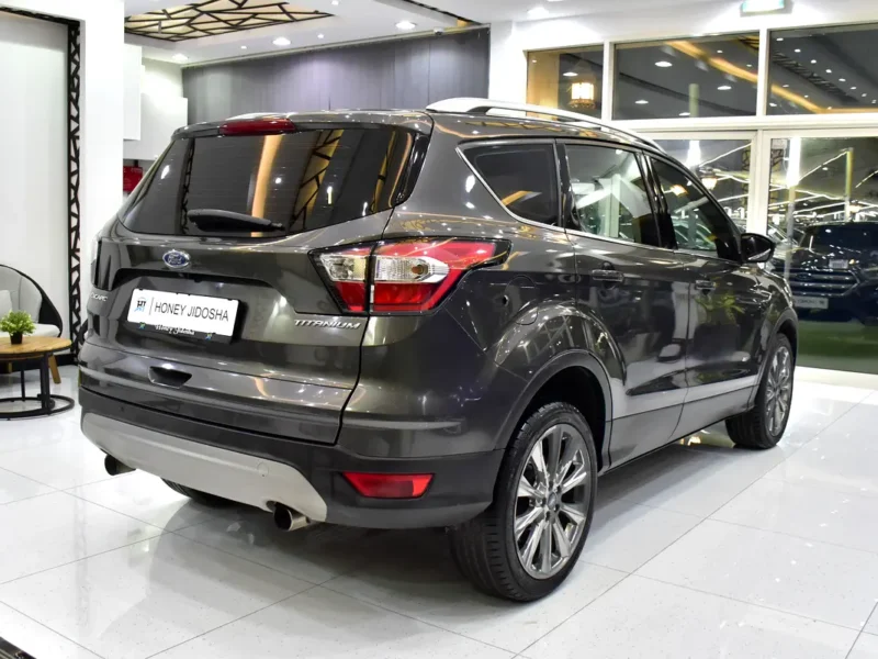 2019 Ford Escape Titanium 4 Cylinders Petrol Engine Grey Black Crossover GCC Specs