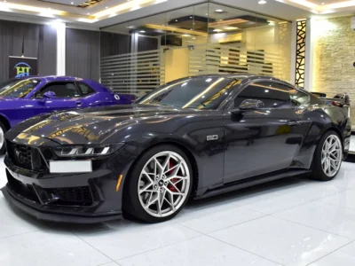 2024 Ford Mustang GT 8 Cylinders Petrol Engine Grey Black Coupe American Specs