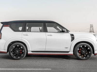 2026 Nissan Patrol Nismo 3.5L V6 Twin-Turbo Petrol Engine White Red SUV GCC Specs
