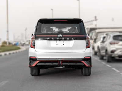 2026 Nissan Patrol Nismo 3.5L V6 Twin-Turbo Petrol Engine White Red SUV GCC Specs