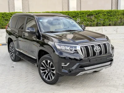 2021 Toyota Prado TXL 2.7 Litres 4 Cylinders Petrol Engine Black Beige SUV EXCELLENT CONDITION
