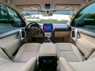 2020 Toyota Prado GXR 2.7 Litres 4 Cylinders Petrol Engine Black Beige SUV EXCELLENT CONDITION