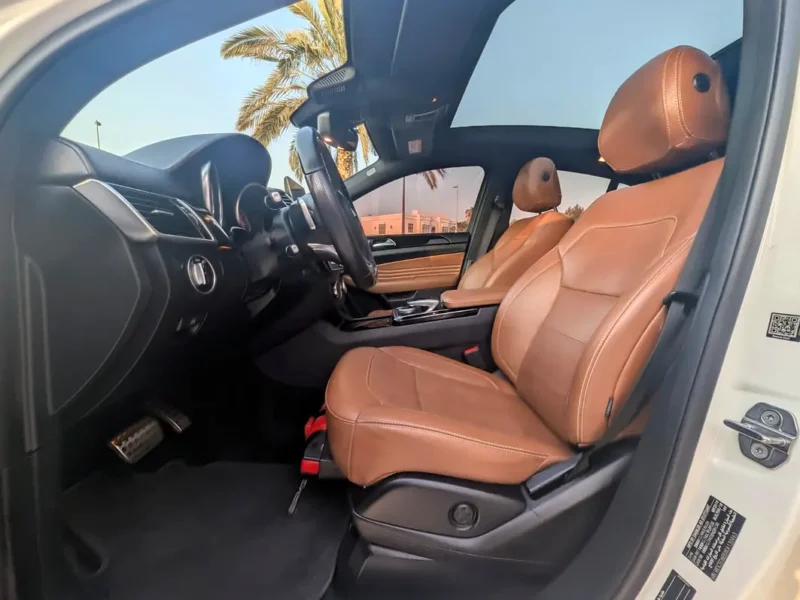 2019 Mercedes-Benz GLE Coupe GLE 43 AMG V6 Biturbo Petrol Engine White Brown SUV GCC