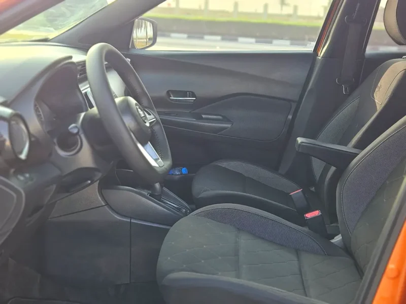 2019 Nissan Kicks SL 4 Cylinders Petrol Engine Orange Black SUV GCC Specs Automatic