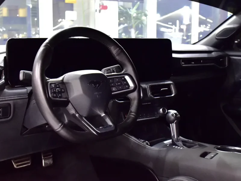 2024 Ford Mustang GT 8 Cylinders Petrol Engine Grey Black Coupe American Specs